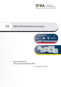 Raw Materials for Emerging Technologies 2021 // German Mineral Resources Agency (DERA)