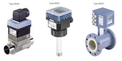 8030, 8045, 8055 - Полный спектр устройств для измерения расхода - крыльчатые, погружные и полнопроходные расходомеры.  // Hiller GmbH