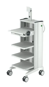 Endoscopy system cart - Designed for rigid endoscopy  - Maximum payload // ITD GmbH