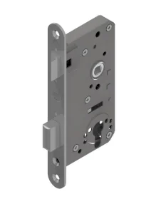 Mortise Lock For Cylinder Latch Protrusion 14mm Complete Stainless Steel | GSV-No. 3801 Z // DongHoo International Co., Ltd.