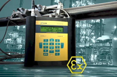 FLUXUS® G608 – Portable Gas Flow Metering in Hazardous Areas // FLEXIM GmbH