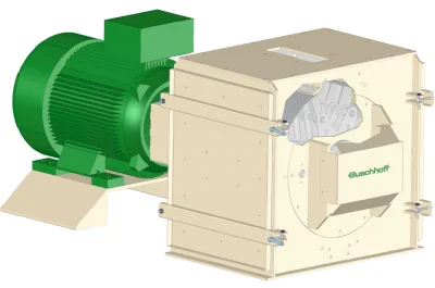 BHOS 1000 Hammer mill: Robust power package for your own feed production // Caisley International GmbH