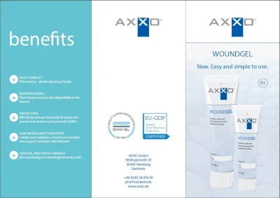AXXO WOUNDGEL // AXXO Import und Export GmbH