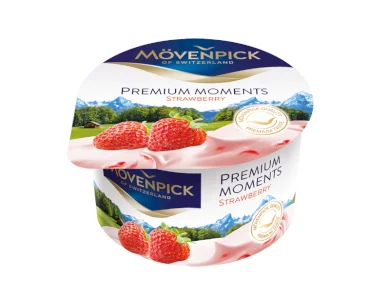 Mövenpick Premium Moments 5% Fat Yoghurt 100g // Privatmolkerei Bauer GmbH & Co. KG
