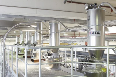 Vacuum conveying systems for feeding the dosing systems // AZO GmbH + Co. KG