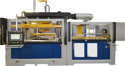 Vacuum forming machine GEISS T10 with sheet loader // GEISS AG