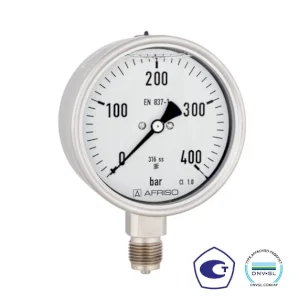 Stainless steel pressure gauge // AFRISO Measurement & Control Technology（Suzhou）Co., Ltd.