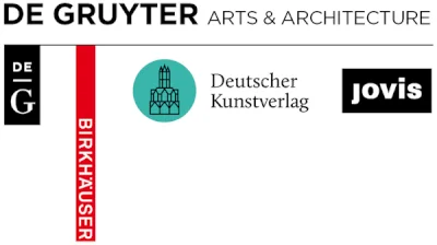 Logo Birkhäuser / De Gruyter Arts / Deutscher Kunstverlag / JOVIS