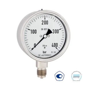 Stainless steel pressure gauges // AFRISO Measurement & Control Technology (Suzhou) Co., Ltd. 