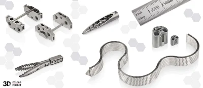 Micro metal components by Micro Laser Sintering // 3D MicroPrint GmbH