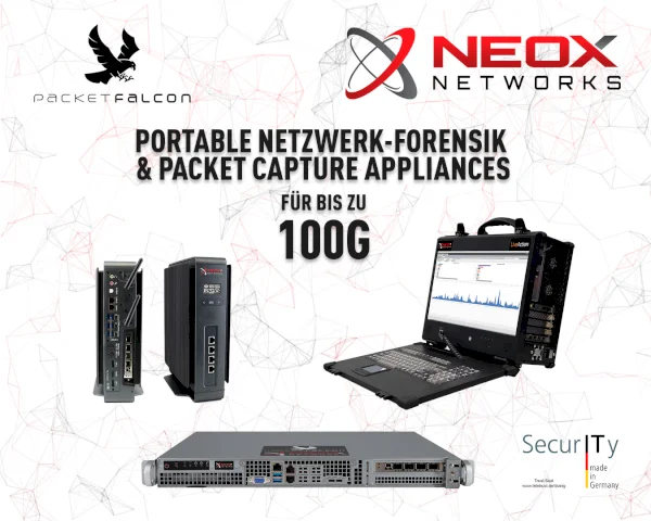 Portable, Mobile & Rackmountable Packet Capture / Network Forensics Appliances for up to 100G