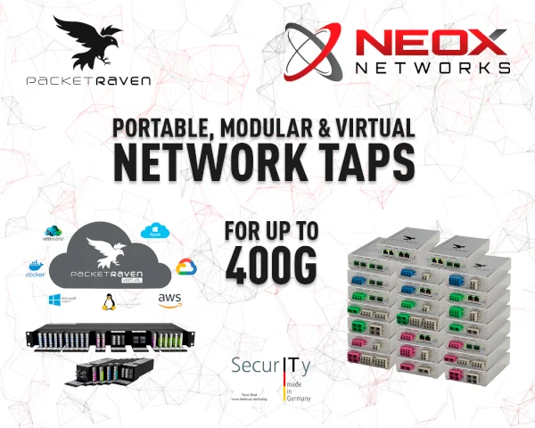 NEOXPacketRaven - Portable, modular and virtual Network TAPs for up to 400G