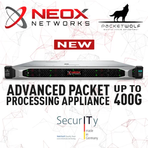 NEOXPacketWolf - Advanced Packet Processing Appliance for up to 400G
