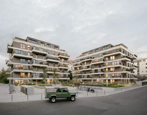 spb - New development of two residential buildings, Berlin © Simon Menges, Berlin