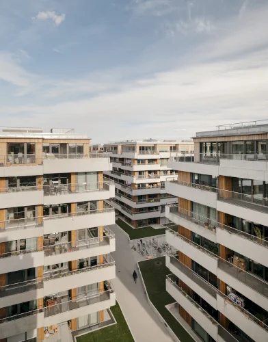 th62 - New development of six apartment buildings, Berlin © Simon Menges, Berlin