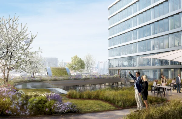 Mizal Campus, roof garden // Eller + Eller Architekten GmbH