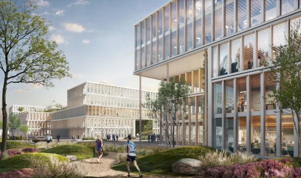 Square 1 Officecampus, green campus // Eller + Eller Architekten GmbH