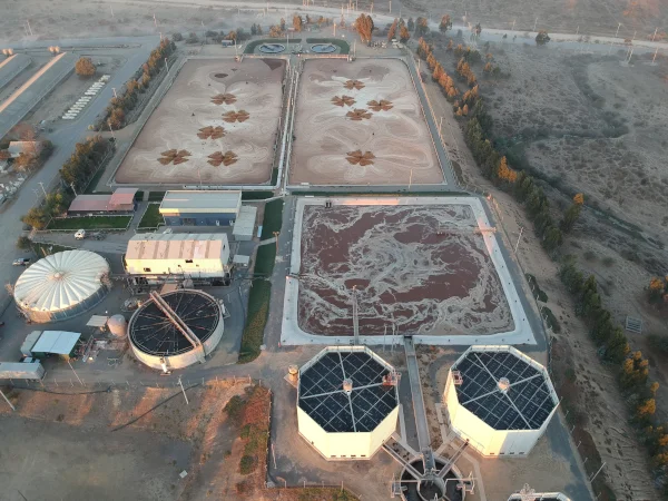 Agrosuper La estrella treatment plant 3,360 m3d, 1,1250,000 p equivalent.