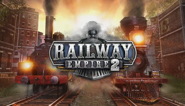 Railway Empire 2 with Keyart and logo. // Kalypso Media Group GmbH