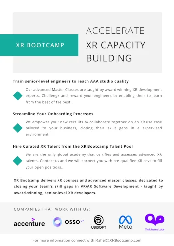 XR Bootcamp for Capacity Building at Industry Corporates