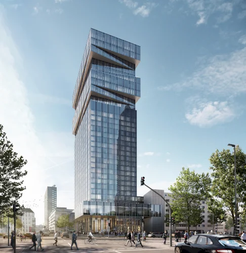The Spin
Hotel- and office highrise
Frankfurt am Main, Germany
© Gross und Partner