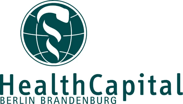 Logo HealthCapital Berlin-Brandenburg // Berlin Partner für Wirtschaft und Technologie GmbH