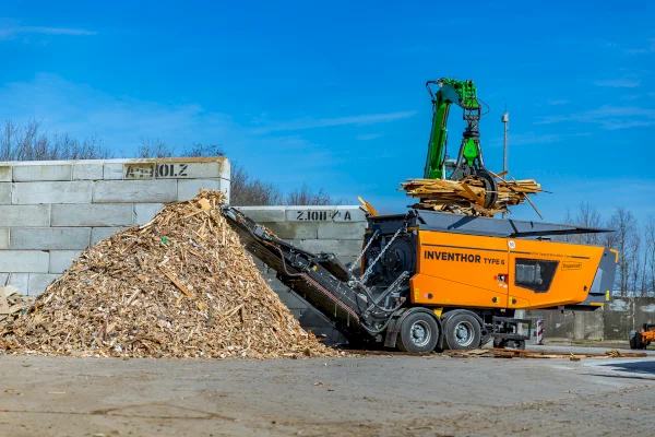 The new Inventhor Type 6 stands for more efficiency, easy handling, good accessibility. // Doppstadt Umwelttechnik GmbH 