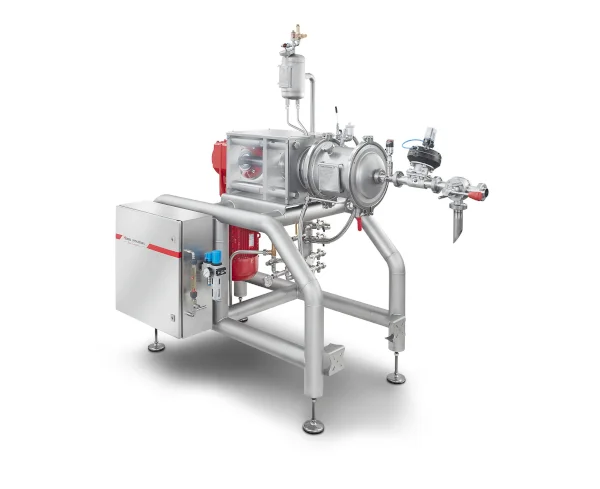 TURBOMAT® for continuous aerating of bar foam, chewy candy, toffee, jelly masses and marshmallows.
