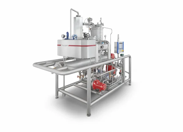 The HFD3 beating machine for the continuous production of fondant (product range 50 - 4000 kg / h).