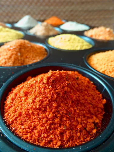 We produce many different spices, spice blends and compounds, especially for the food industry.