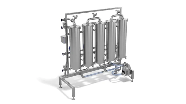 GRK
Heat exchanger for cooling
of brine and sauces in the
continuous process // Günther Maschinenbau GmbH