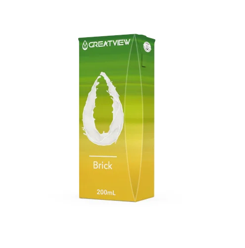 New Greatview® Aseptic Brick 200mL Slim Ripple // Greatview Aseptic Packaging Service GmbH