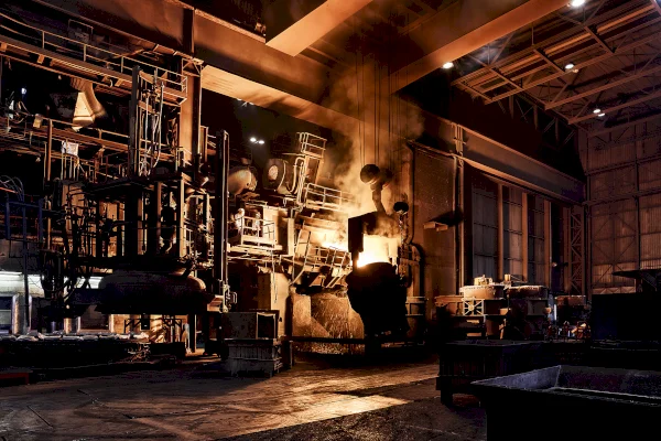 VDM Metals' melting shop in Unna, Germany