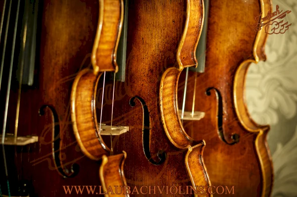 LAUBACH produces a copy of instruments from Stradivari, Guarneri  other famous masters of the past.  // LAUBACH VIOLINS