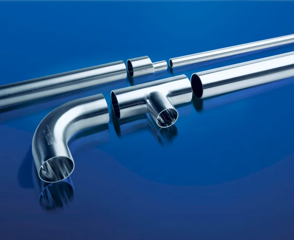 Tube systems from stainless steel
