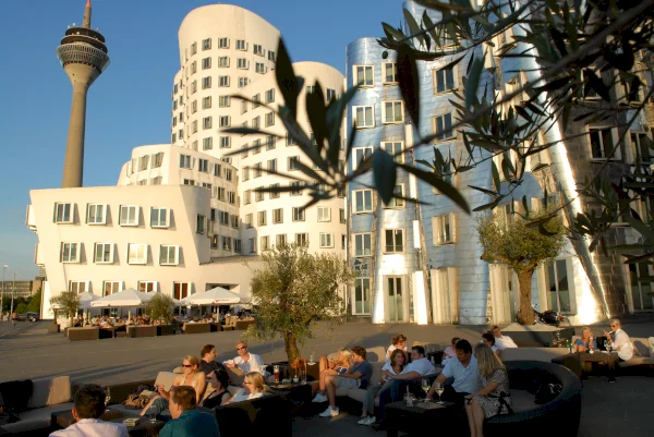 Gehry Buildings Media Harbour Düsseldorf