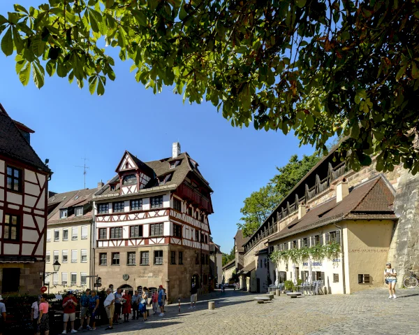 Albrecht Dürer Haus / historic old town, Nuremberg