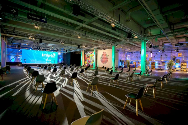 Award winner H'Up - multifunctional event venue with streaming studio.