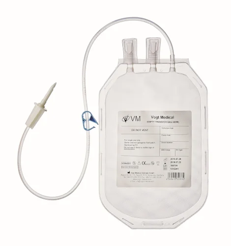 VM® BLOOD TRANSFER CONTAINERS / VM® BLOOD TRANSFER BAGS // Vogt Medical Vertrieb GmbH