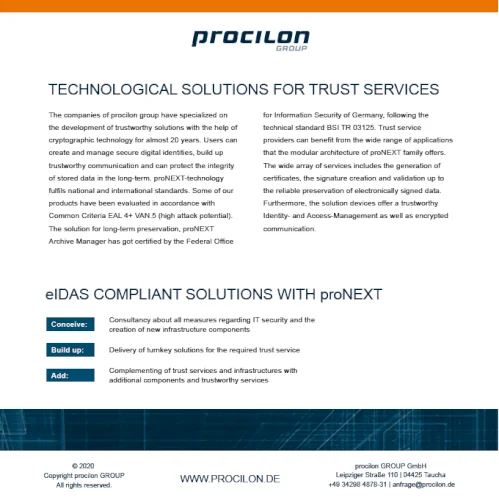 TSPs benefit from the range of apps that the modular architecture of proNEXT offers. // procilon GmbH