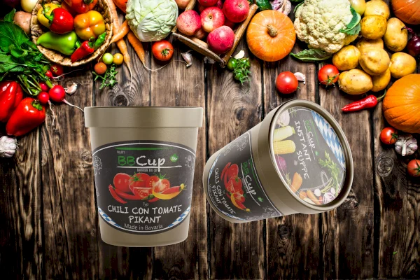 BBCup Instant Soup - Type Chili con tomato // Ehenbachtaler Spezialitäten
