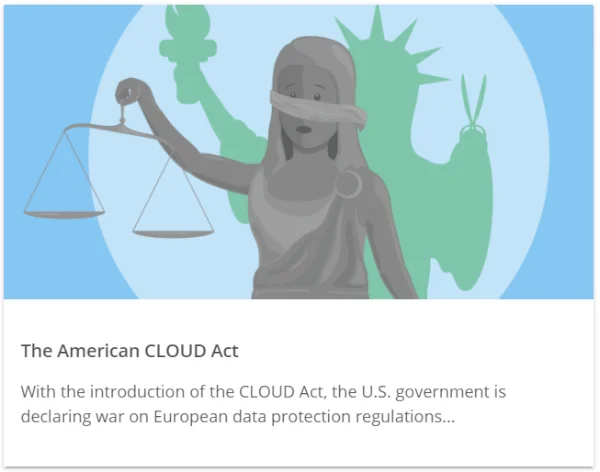 Our Blog: "The American Cloud Act"