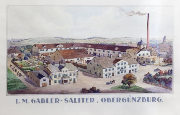 Saliter around 1900
(Year of foundation: 1713)