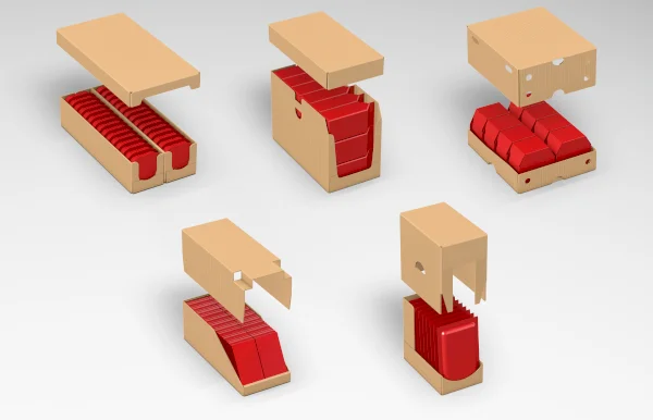 Packaging examples for multi-part cartons // SOMIC Verpackungsmaschinen GmbH & Co. KG