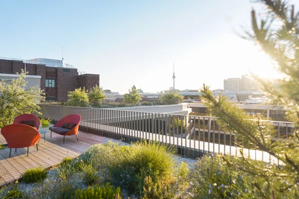 Charlie Living - Roof top terrace // GRAFT GmbH