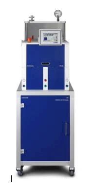 VSS-450-300 with overpressure and a rack with integrated pump and cooling system  // UniTemp GmbH