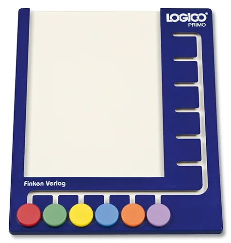 LOGICO PRIMO frame for learning cards for children at preschool age. // Finken-Verlag GmbH