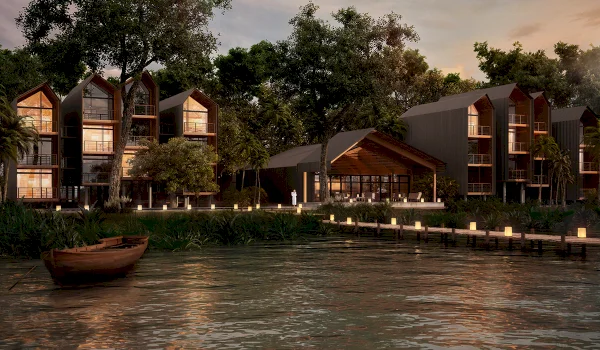 Enaí: Boutique Hotel nestled in the dense Amazonian Jungle of the Tambopata Reserve in Peru.  // JASPER ARCHITECTS