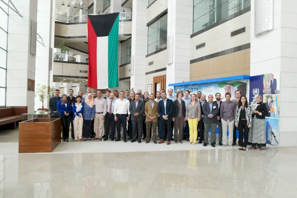 Academy members at the AGYA Annual Conference in Kuwait, 2018
 