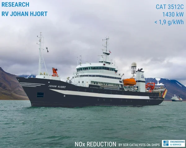 H+H - NOx Reduction by SCR Catalysts on Reserch Vessels